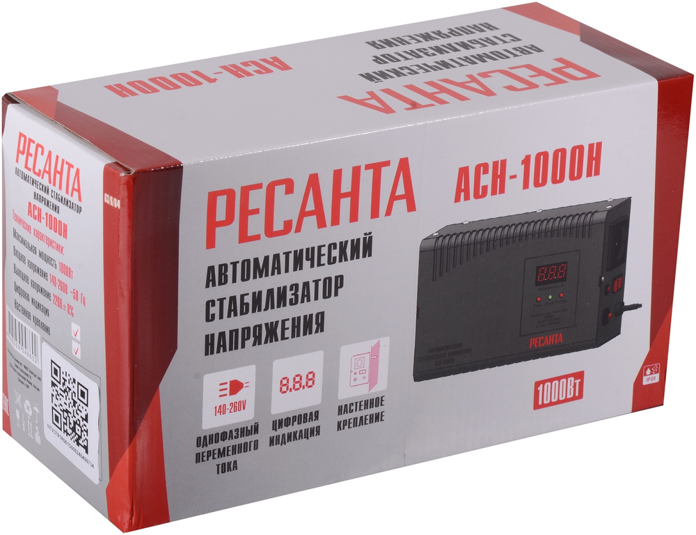 Стабилизатор напряжения Ресанта АСН-1000 Н