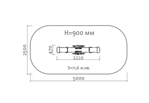 Качели-балансир “Медуза”