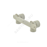 Планка монтажная PP-R серая Дн 20х1/2" ВР под смеситель VALFEX 10124020Г