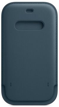 Чехол Apple Leather Sleeve with MagSafe for iPhone 12 / 12 Pro "балтийский синий"