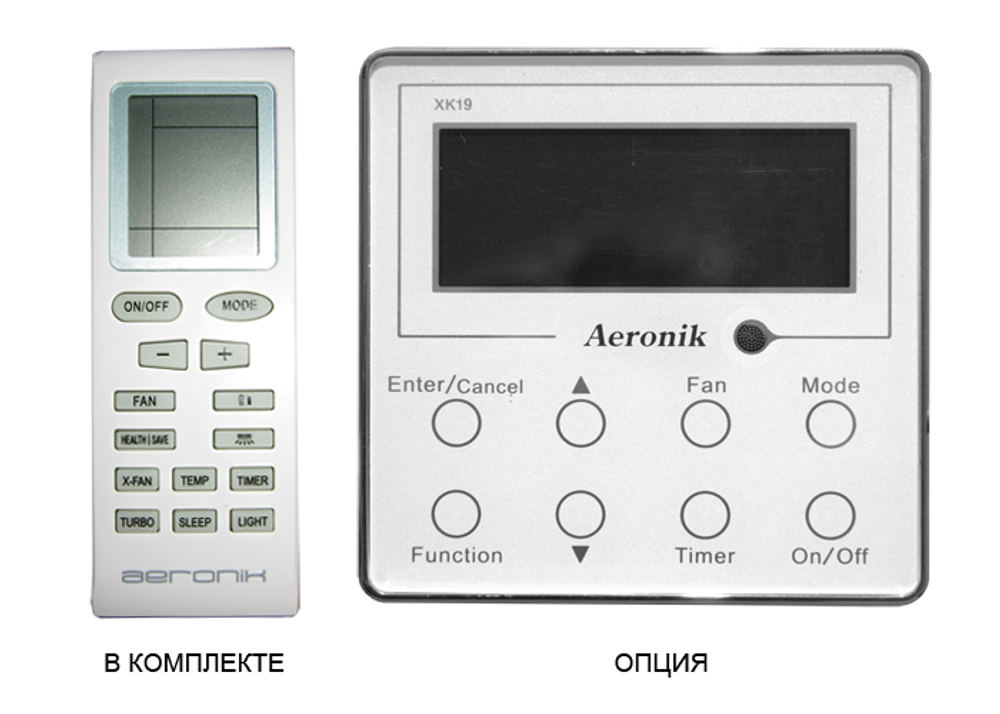 Пульт для AERONIK AFP 51 BA5/D-K (2,5 кВт)