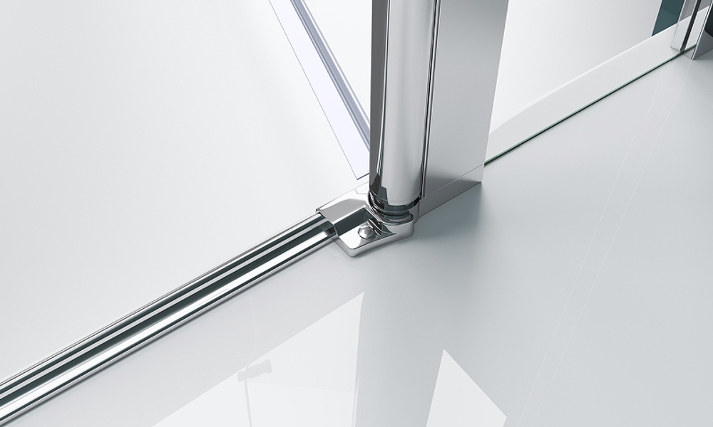 Душевая дверь BelBagno Etna 120 ETNA-B-12-60/60-C-Cr-90 профиль Хром стекло прозрачное