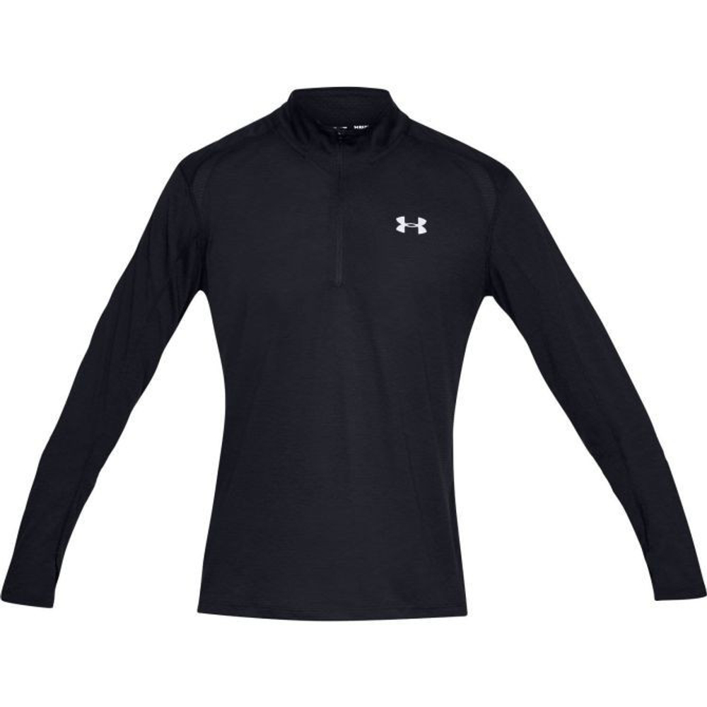 Мужская теннисная кофта Under Armour UA Streaker 2.0 Half Zip - черный