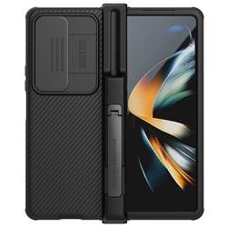 Чехол с держателем для S Pen на Samsung Galaxy Z Fold 4 5G от Nillkin, серия CamShield Pro Case, с сдвижной крышкой для камеры