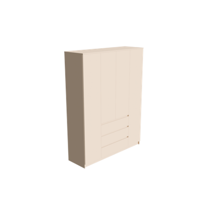 МС Мадера Шкаф 4-х ств. 1600*2100*500 (лдсп кашемир)