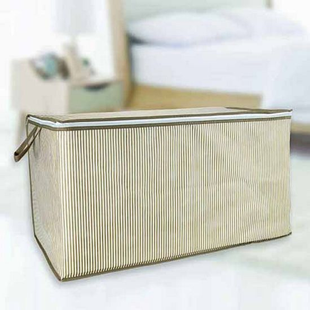 Кофр для хранения «Line» цвет темно-бежевый 75*40*40см, 120л