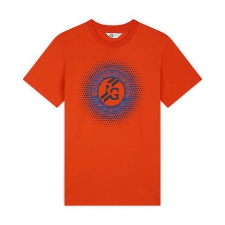 Теннисная футболка Roland Garros Logo - clay/navy blue