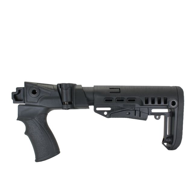 Складной приклад на Сайгу 20, DLG Tactical налево