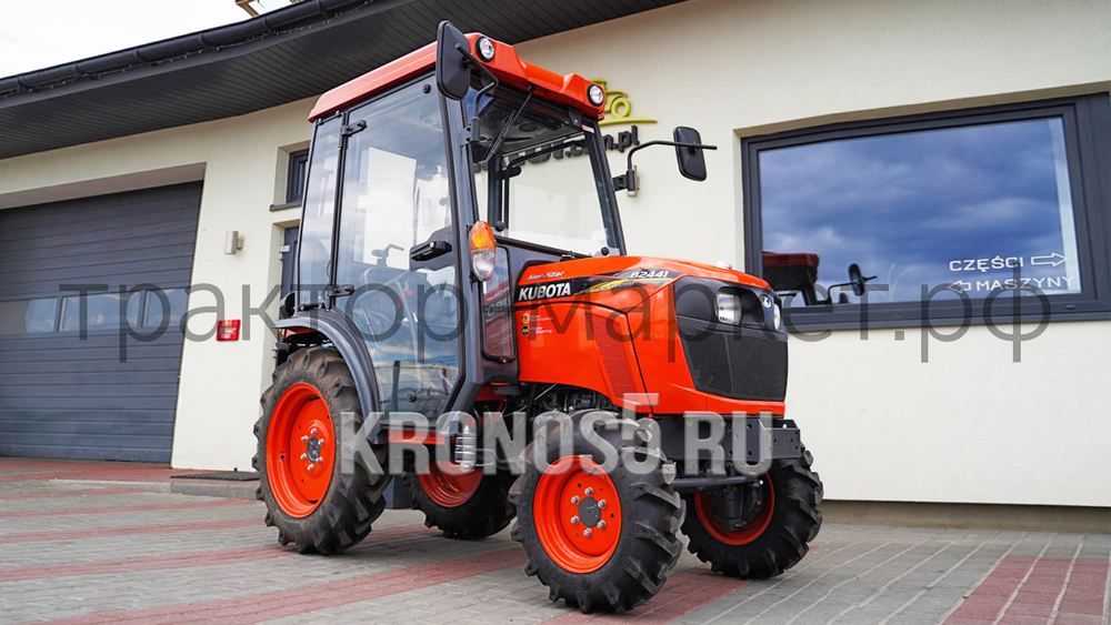 Трактор Kubota | Кубота B2441С 9+3 (Kubota India) STD agri 7.00-12 / 8.3-20 (с ПСМ)