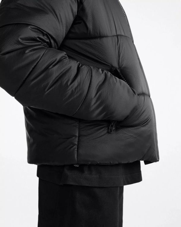 Пуховик Начало Рипстоп 300 Черный - фото 12