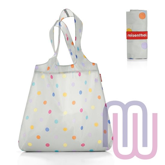 Сумка складная Mini maxi shopper stonegrey dots