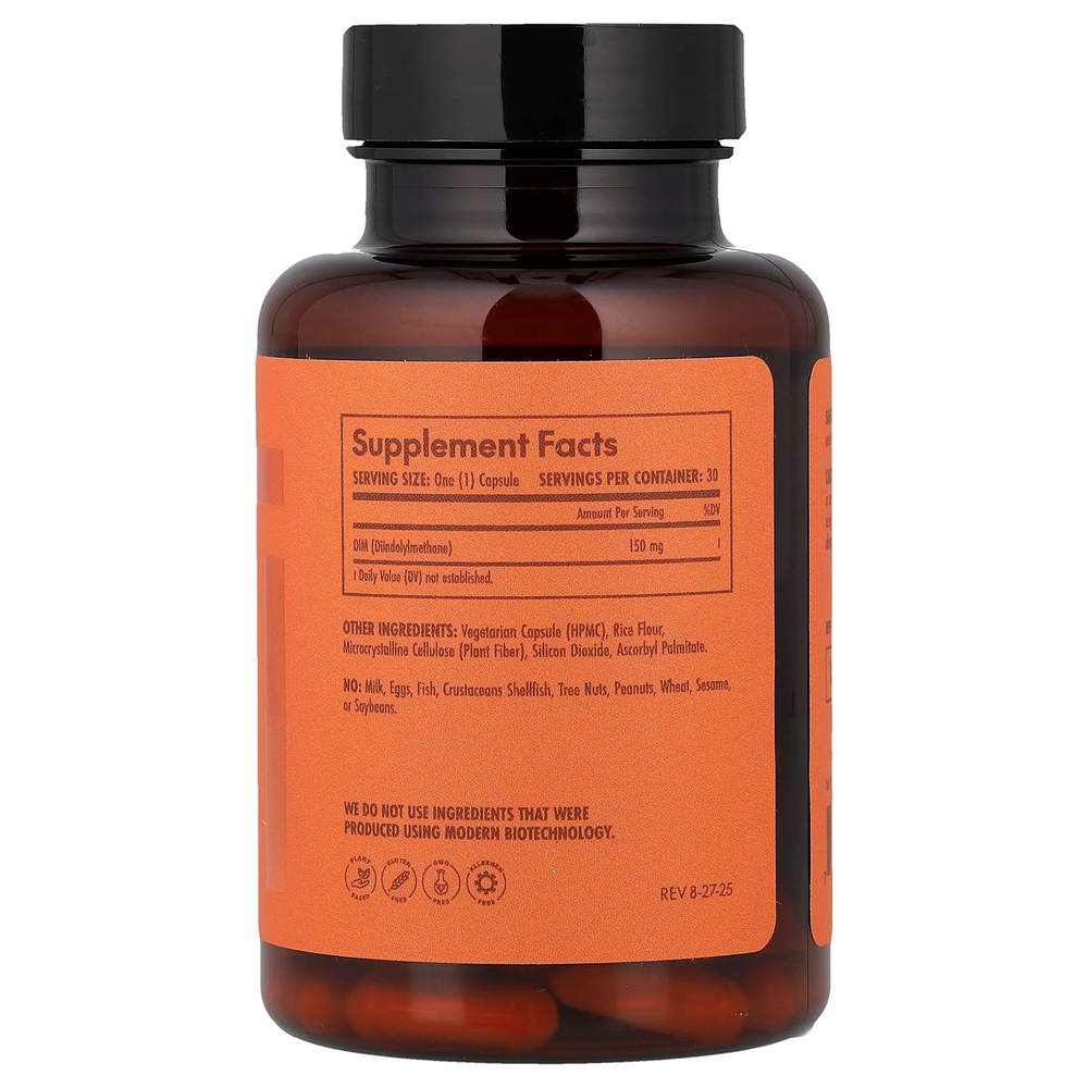 Olympian Labs, DIM 150, 30 капсул (150 мг в 1 капсуле)