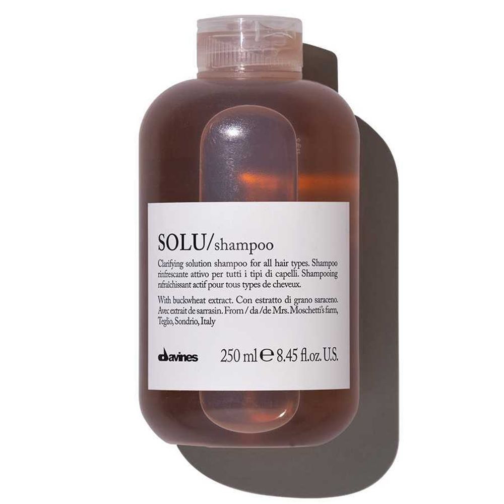 DAVINES SOLU ОСВЕЖАЮЩИЙ ШАМПУНЬ ДЛЯ ГЛУБОКОГО ОЧИЩЕНИЯ 250ml