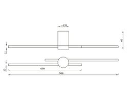 Kink Light 08428-902,33 Настенный светильник Лорин мат.золото