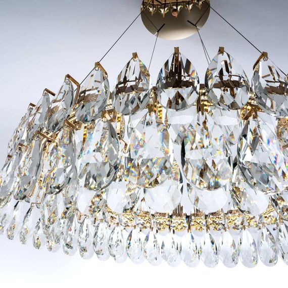 Подвесная светодиодная люстра Modelux Premium ML.6901.800P GD