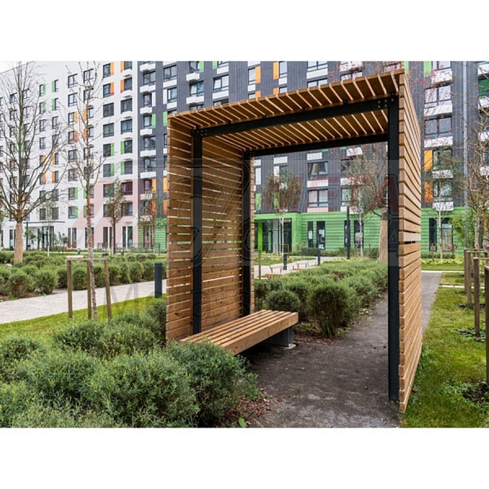 Пергола Мечта со скамейкой