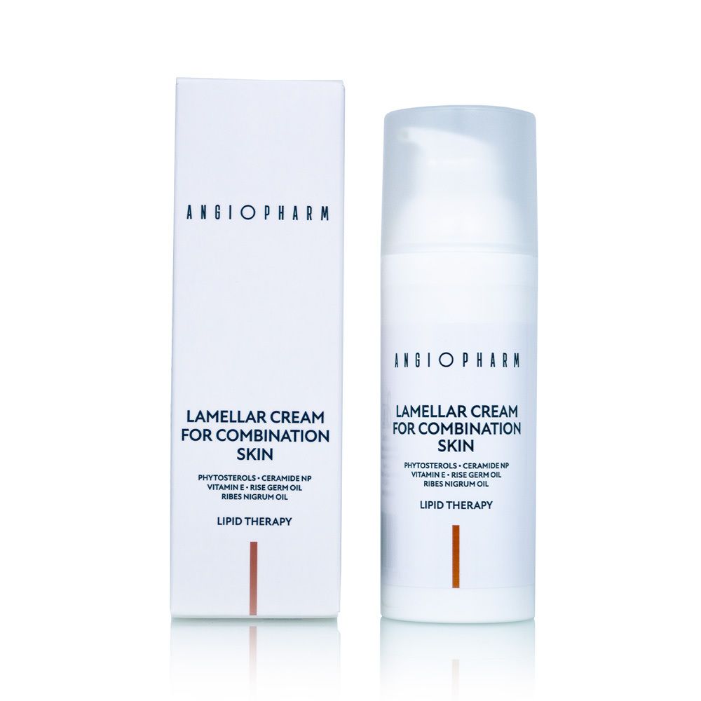 Angiopharm Lamellar Cream For Combination Skin 50ml (Ламеллярный крем для комбинированной кожи лица)