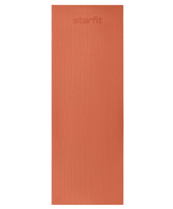 Коврик для йоги и фитнеса высокой плотности FM-103 PVC HD, 183x61x0,4 см, индийский каштан