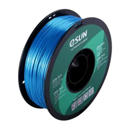 Фотография — Катушка пластика eSilk-PLA Esun, 1.75 мм, 1 кг, голубая