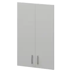 Двери для широких стеллажей А-610.Ф Белый 710x18x1120 Арго