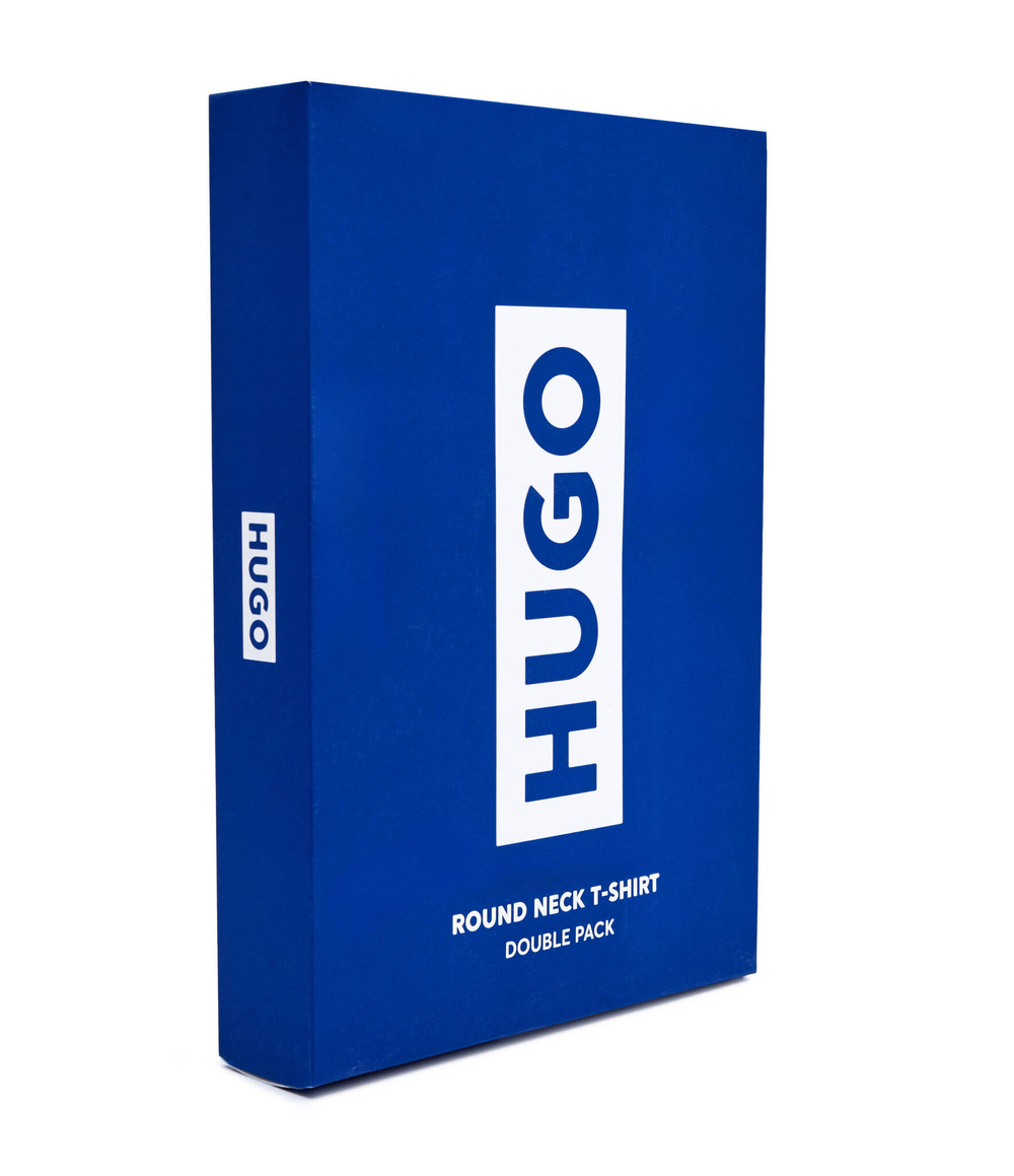 Футболка 2шт. BLUE Hugo Blue - белый(50522383)