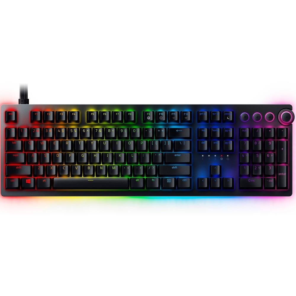 Клавиатура проводная Razer Huntsman V2 Analog RGB черная (RZ03-03610800-R3R1)