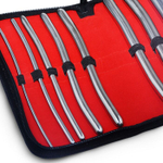 Набор из 8 уретральных расширителей Hegar 8 Urethral Sounds (Цвет: серебристый)