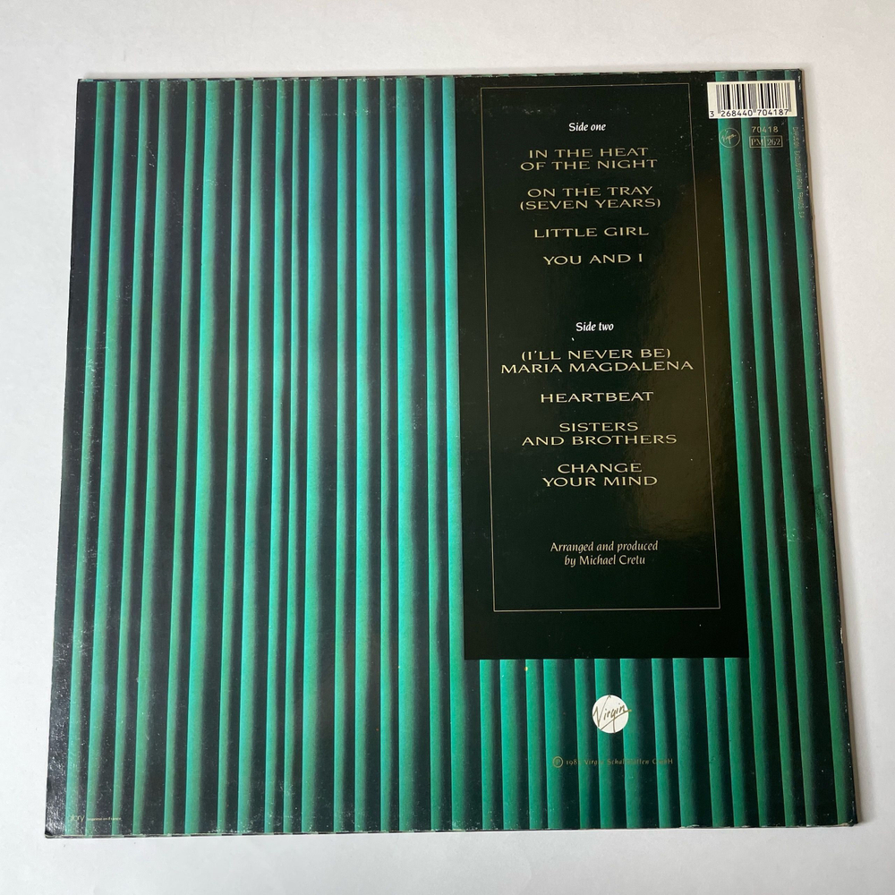 Винтажная виниловая пластинка LP Sandra Сандра The Long Play (Франция 1985)