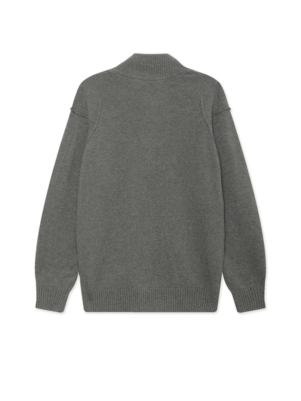 Свитер На Молнии (Half-zip) Knitwear Polo Collar In Lambswool Grs