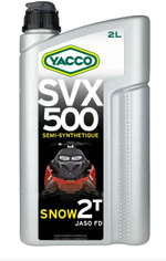 Масло моторное для снегоходов YACCO SVX 500 SNOW 2T (1L)