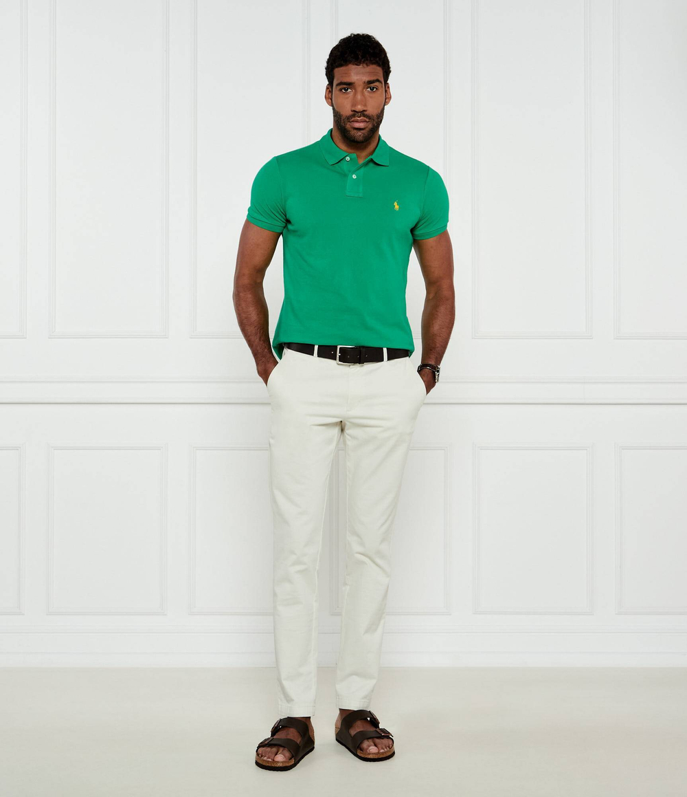 Поло POLO RALPH LAUREN - зеленый(710680784)