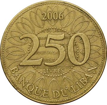 250 ливров 2006 Ливан
