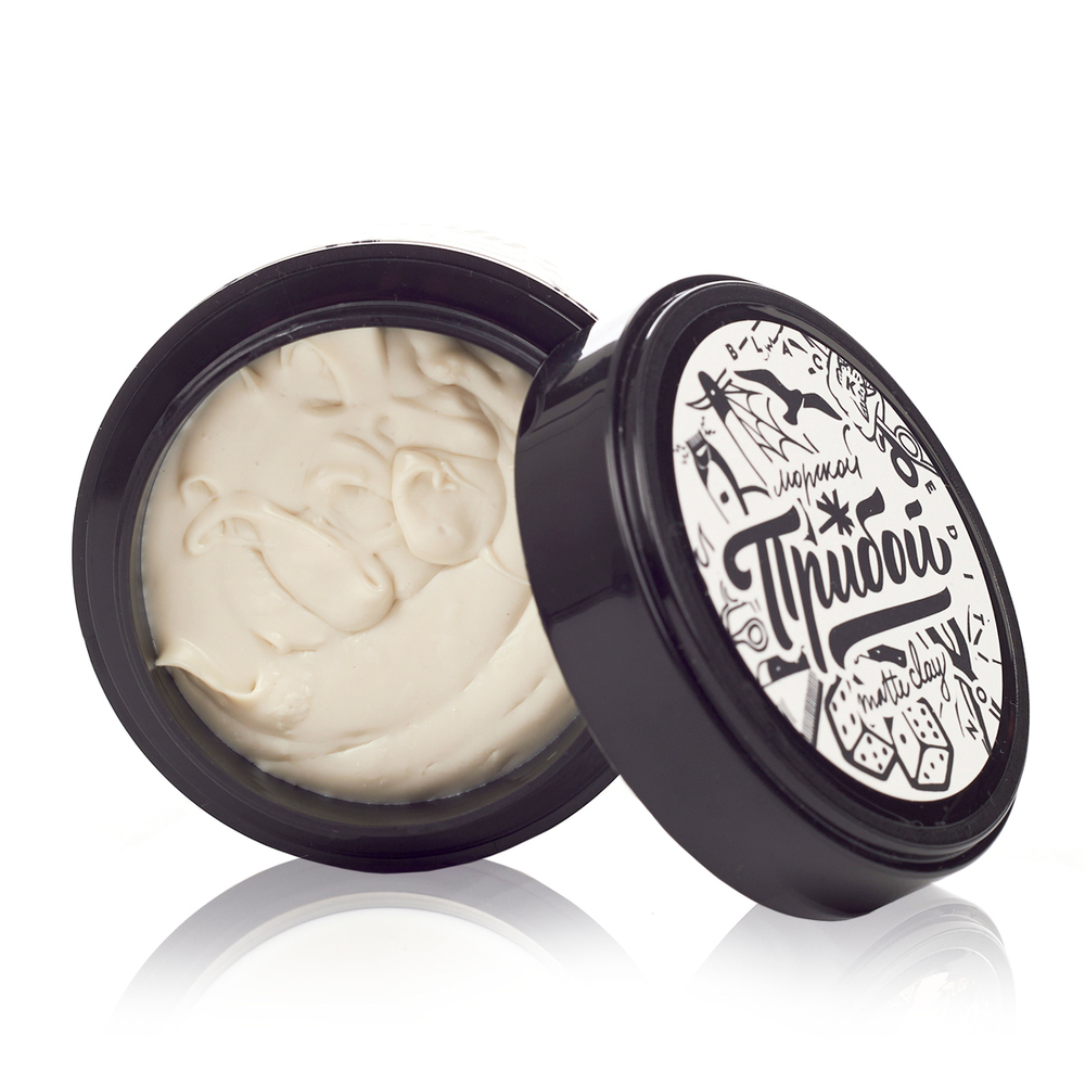 Морской прибой. Глина для волос Black Edition 100 гр