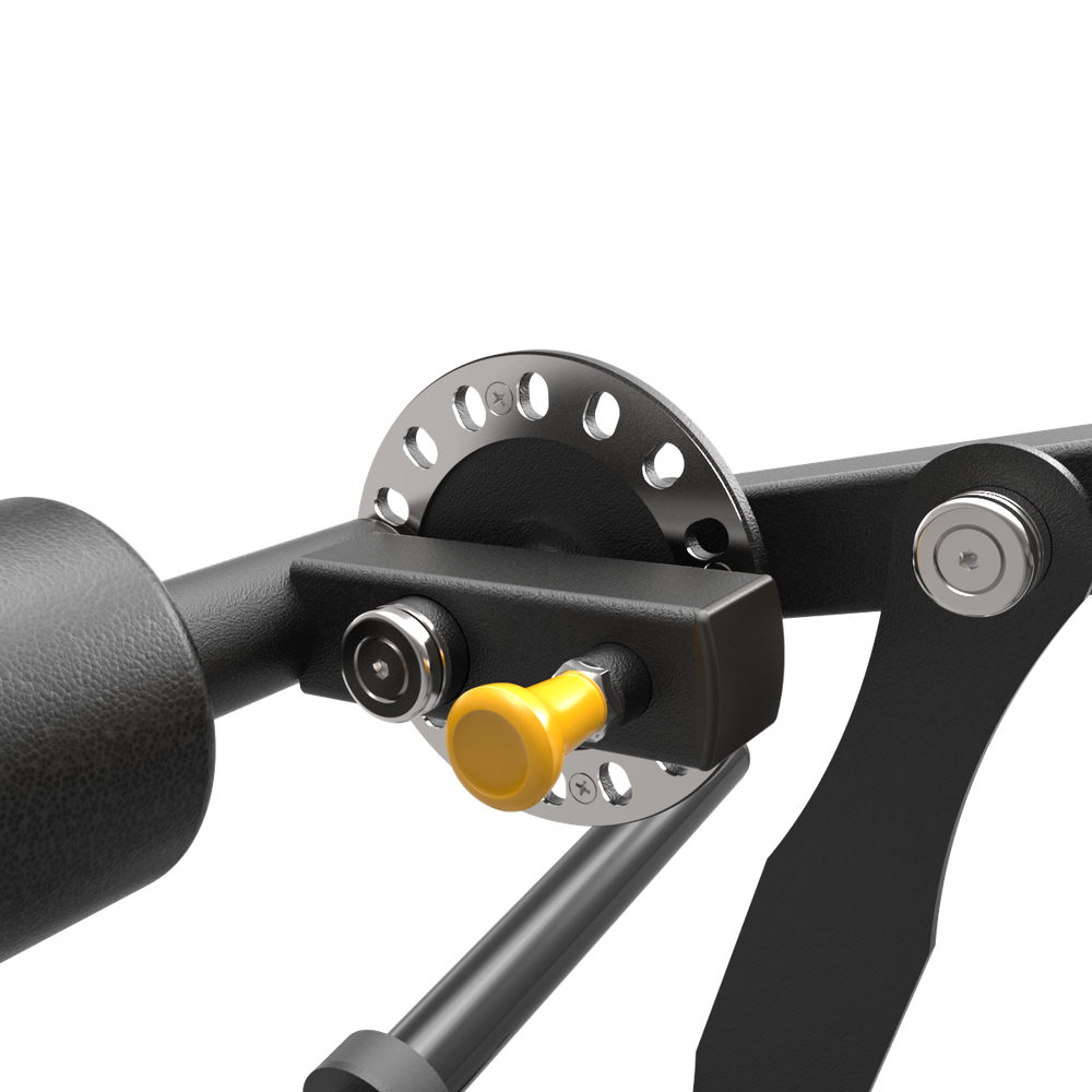 Impulse IFP1604 сгибание ног лежа, профессиональный тренажер