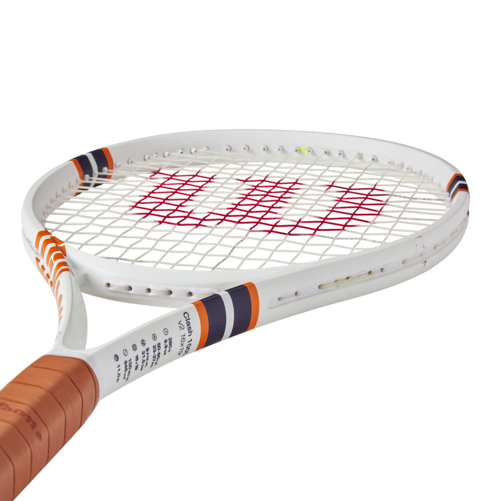 Теннисная ракетка Wilson Clash Roland Garros Clash 100L V2.0 Tour Racket