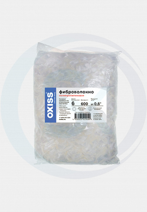 Фиброволокно полипроп. 600гр Oxiss
