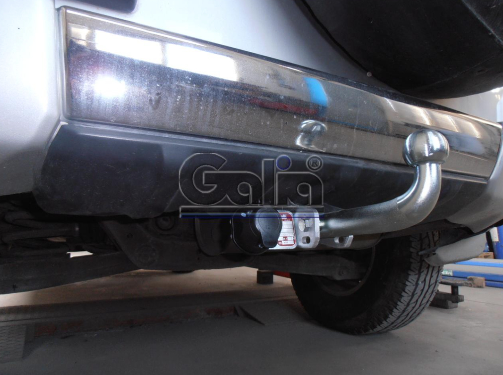 Фаркоп оцинкованный Galia M082A для Mitsubishi Pajero IV 2007-, Pajero III 2000-2007(паспорт и сертификат в комплекте)(без электрики)
