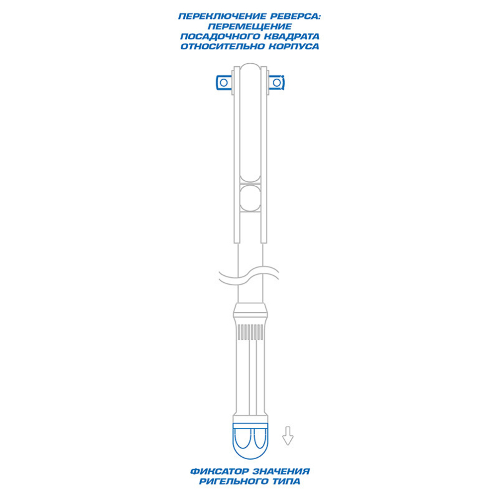 KING TONY (3446E-2HG) Динамометрический ключ серии "INDUSTRIAL", 1/2", 50-225 Нм, для левой и правой резьбы, кейс