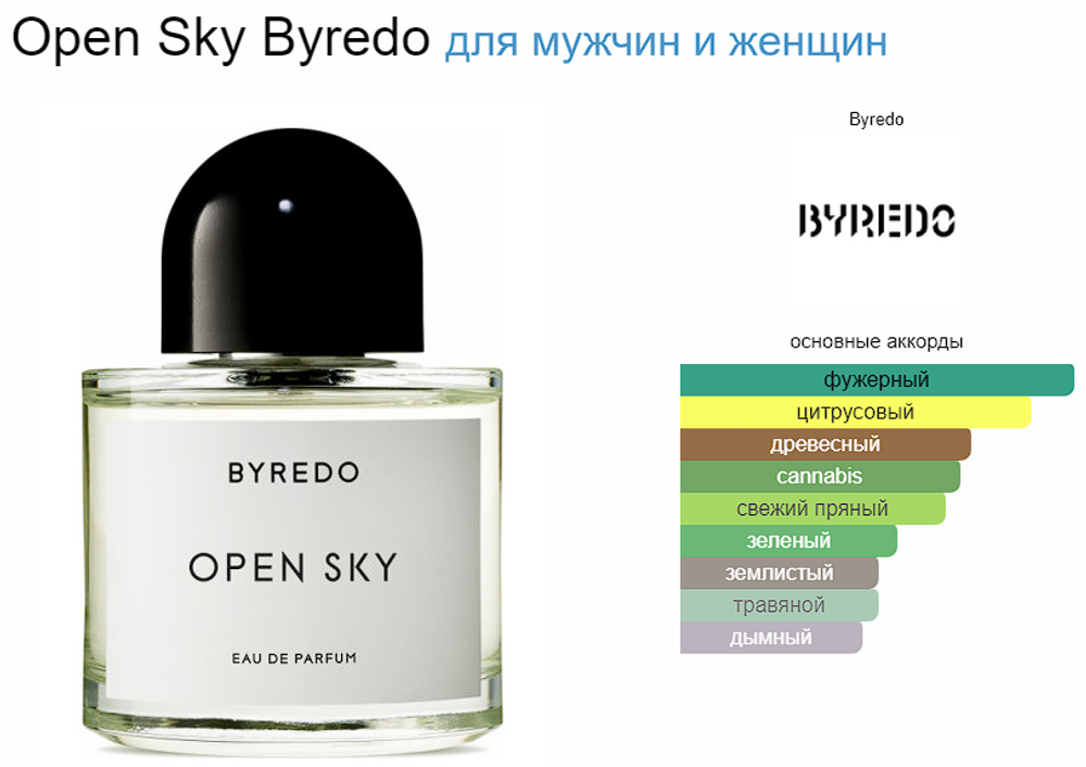 BYREDO Open Sky