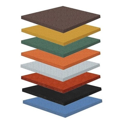 Модульное напольное покрытие Rubblex Active 100х100 см 20 мм до 100 м2 Синий