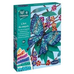 Бабочка из пайеток