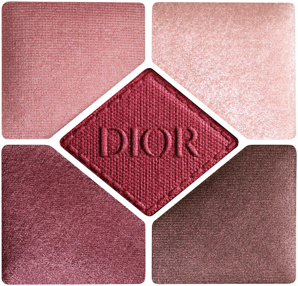 DIOR Diorshow 5 Couleurs Couture - Палетка теней для век: палетка сеней до повек оттенок 879 Rouge Trafalgar, 7 g