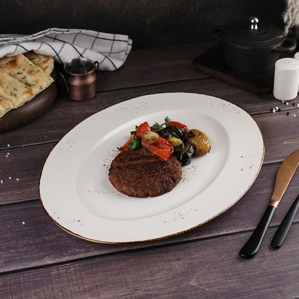 Блюдо овальное 36*27 см h2,5 см   Noble [1]