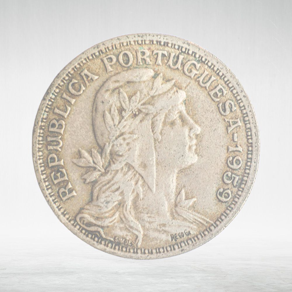 Portugal, 50 Centavos, 1959, VF
