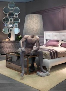 floor lamp GEORGE by BIZZOTTO ( black)