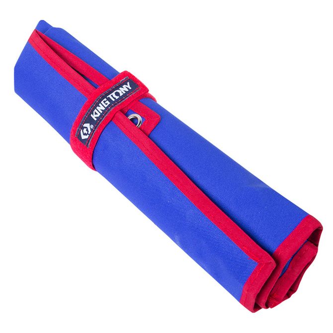 KING TONY (12A1MRN) Набор комбинированных удлиненных ключей, 8-24 мм, чехол из теторона, 11 предметов