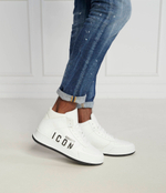 Кожаные кроссовки Dsquared2 - белый(SNM0319 01502228)