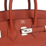 Сумка из коллекции Z с палладиевой фурнитурой Hermès Birkin
