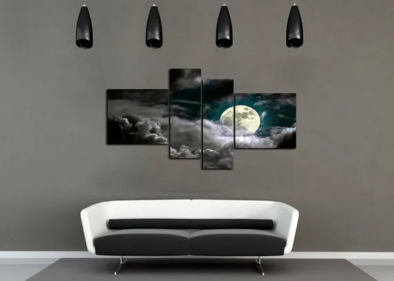 Модульная картина "Полнолуние"