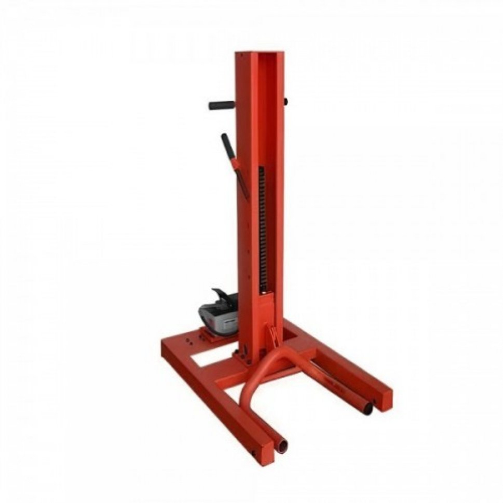 Подъемник мобильный гидравлический (одностоечный) с захватом под колесо мод.T08311 арт.HL-0.56J, horex